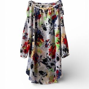Peter Nygard Floral Multicolor Flowy Blouse